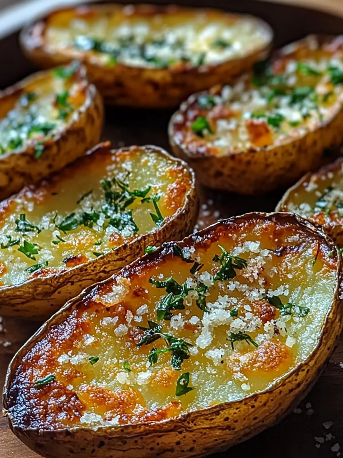 Crispy Garlic Herb Roasted Potato Skins for Effortless Indulgence 5 Crispy Garlic Herb Roasted Potato Skins