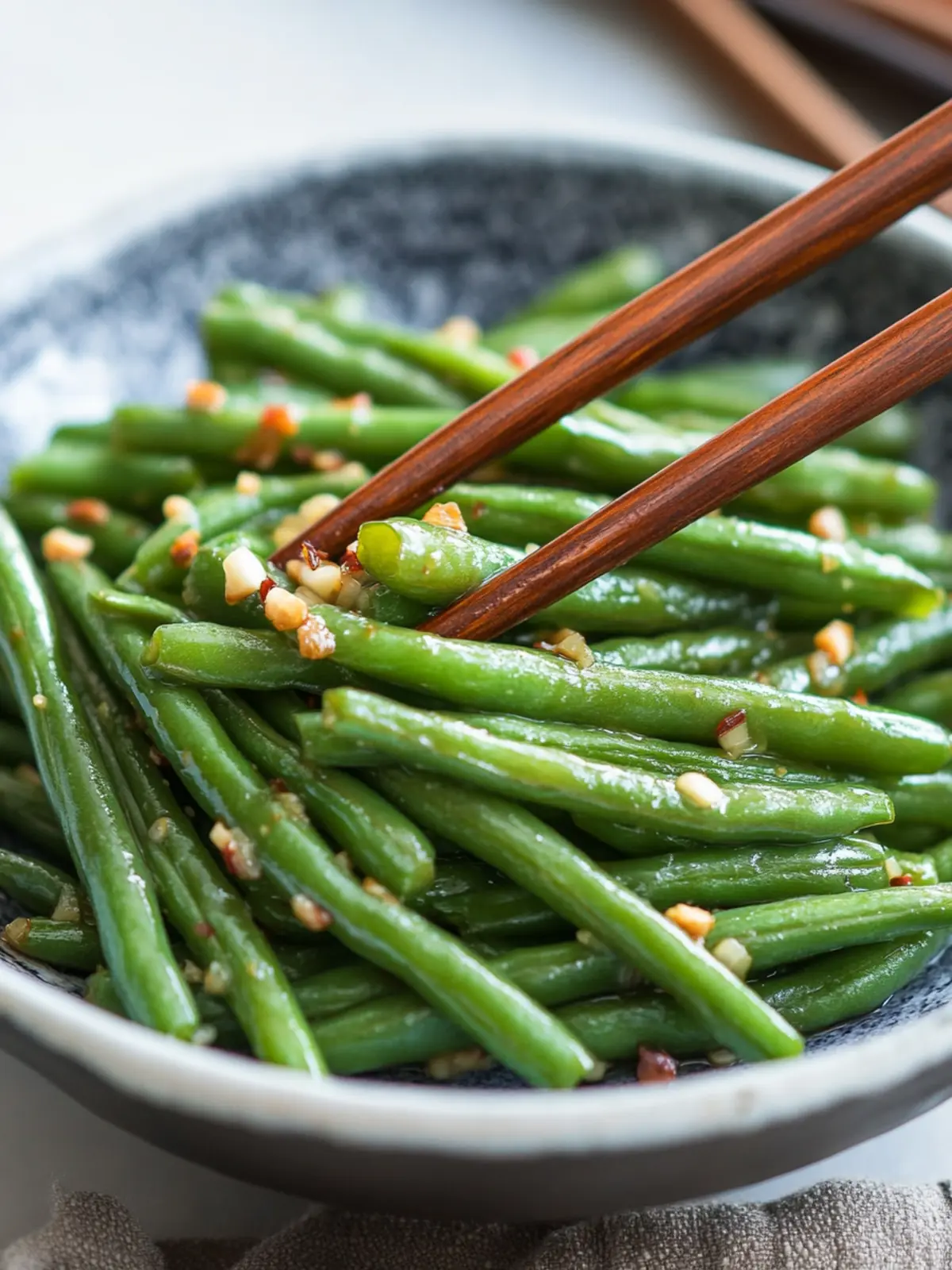 Chinese Style Garlic Green Beans: A Must-Try Lunar New Year Side 5 Chinese Style Garlic Green Beans- Side Dish for Lunar New Year