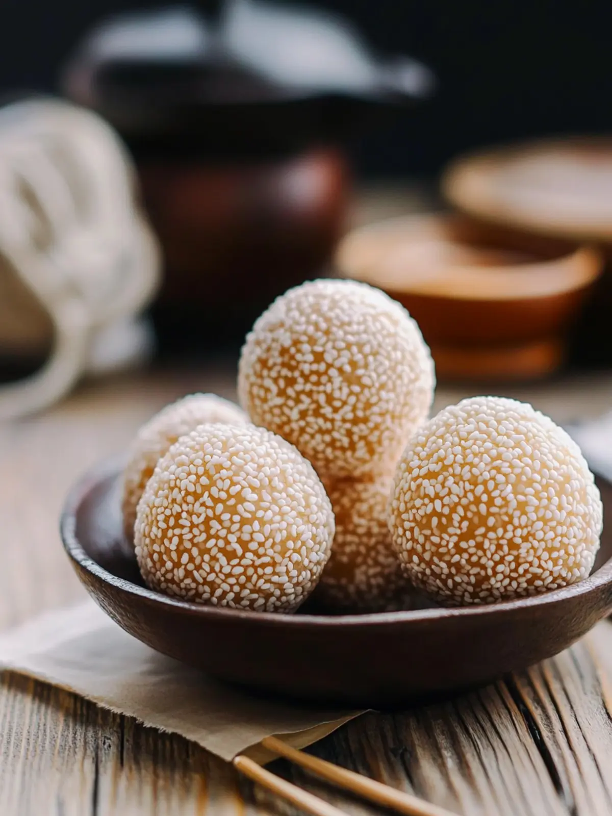 Sesame Balls- Lunar New year treats