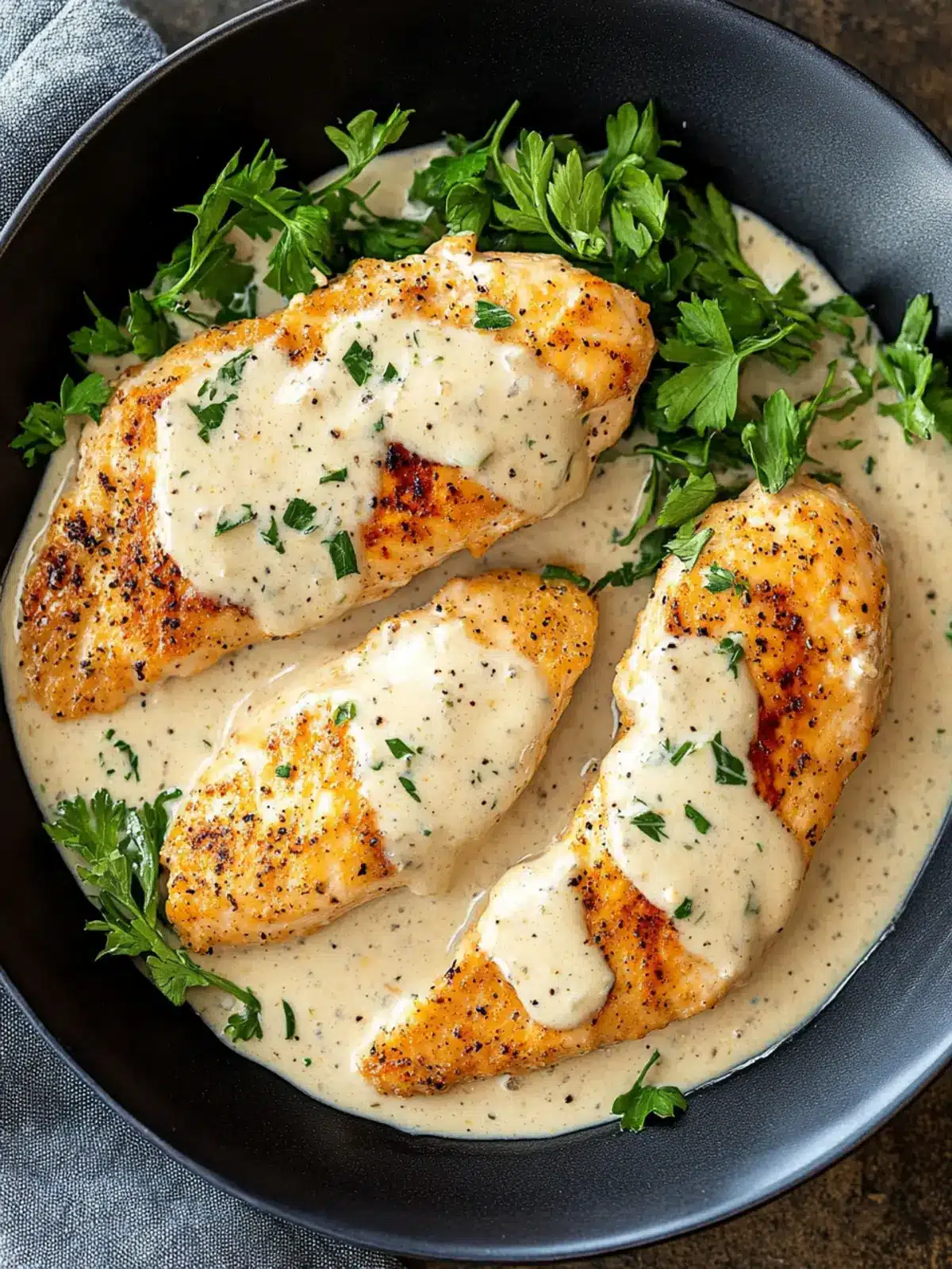 Delicious Creamy Ranch Chicken in Just 20 Minutes 4 Creamy Ranch Chicken