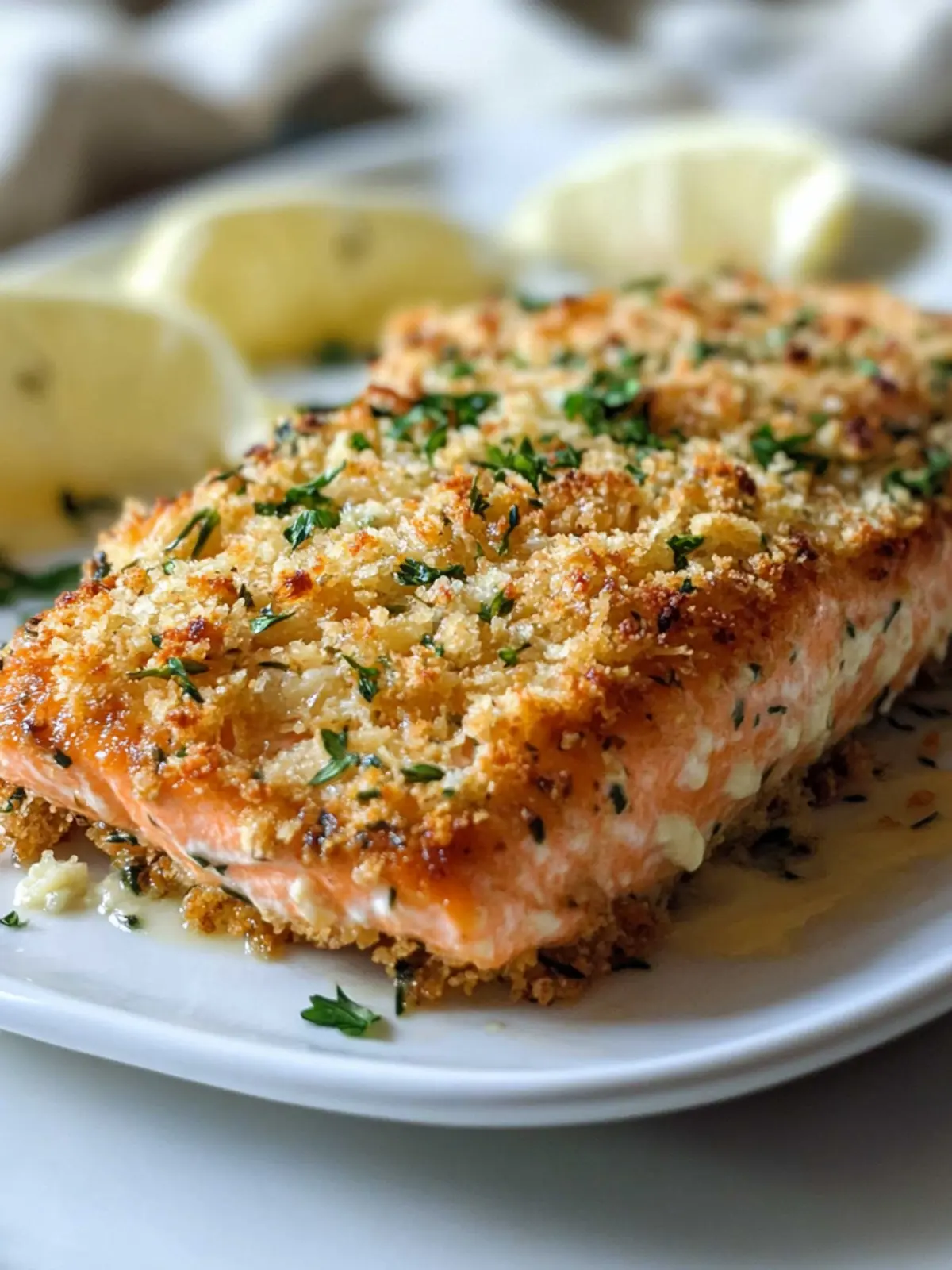 Crispy Parmesan Crusted Baked Salmon: A Healthy Dinner Triumph 5 Crispy Parmesan Crusted Baked Salmon: 1 amazing dish