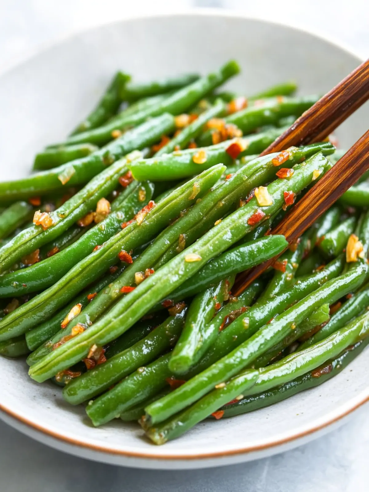 Chinese Style Garlic Green Beans: A Must-Try Lunar New Year Side 3 Chinese Style Garlic Green Beans- Side Dish for Lunar New Year