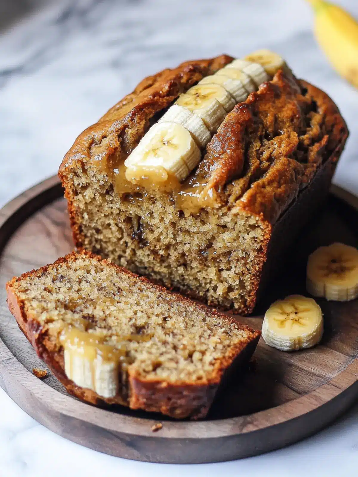 The BEST Honey Vanilla Banana Bread ~ Soft & Fluffy, Easy Recipe
