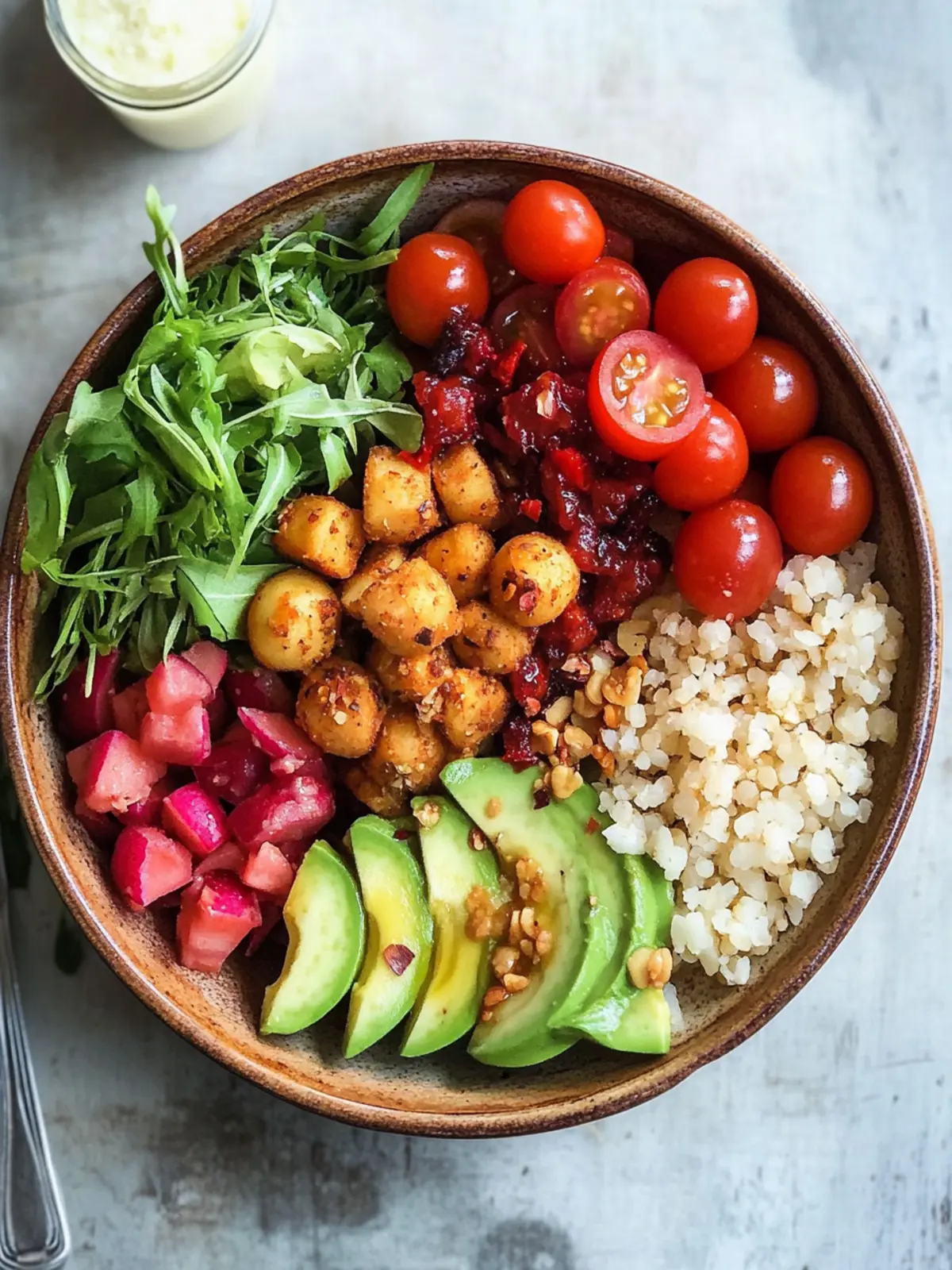 Vegan Lunch Bowl Bliss: Quick, Healthy & Flavor-Packed Delight 4 Vegan lunch bowl