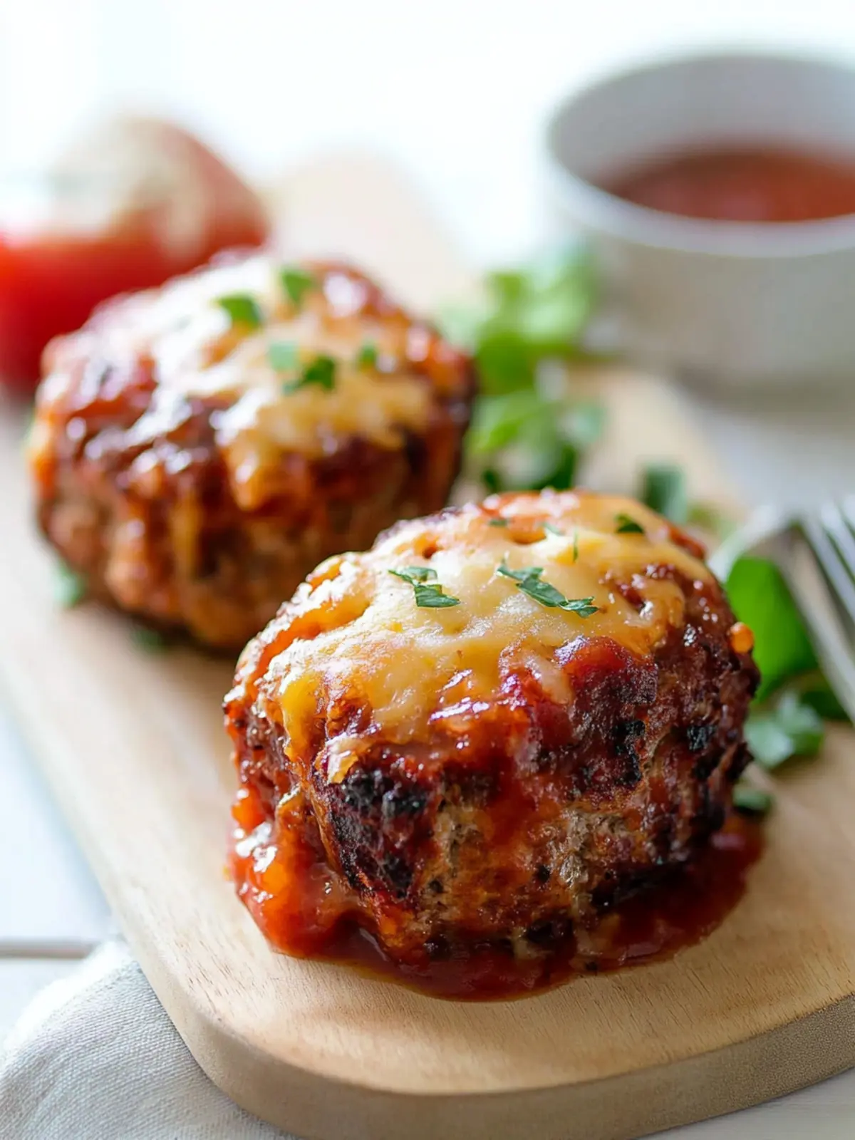 Healthy Mini Cheesy Meatloaves for a Cozy Family Dinner 3 Healthy Mini Cheesy Meatloaves