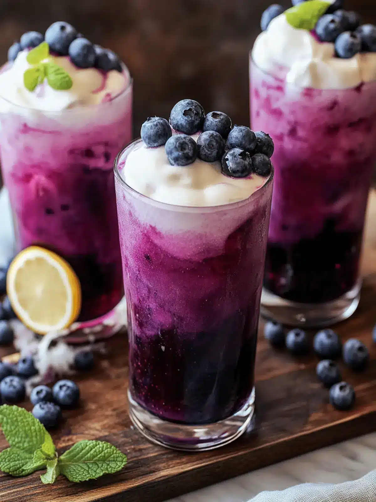 Refreshingly Sweet Sugar Free Blueberry Italian Cream Soda 5 Sugar Free Blueberry Italian Cream Soda