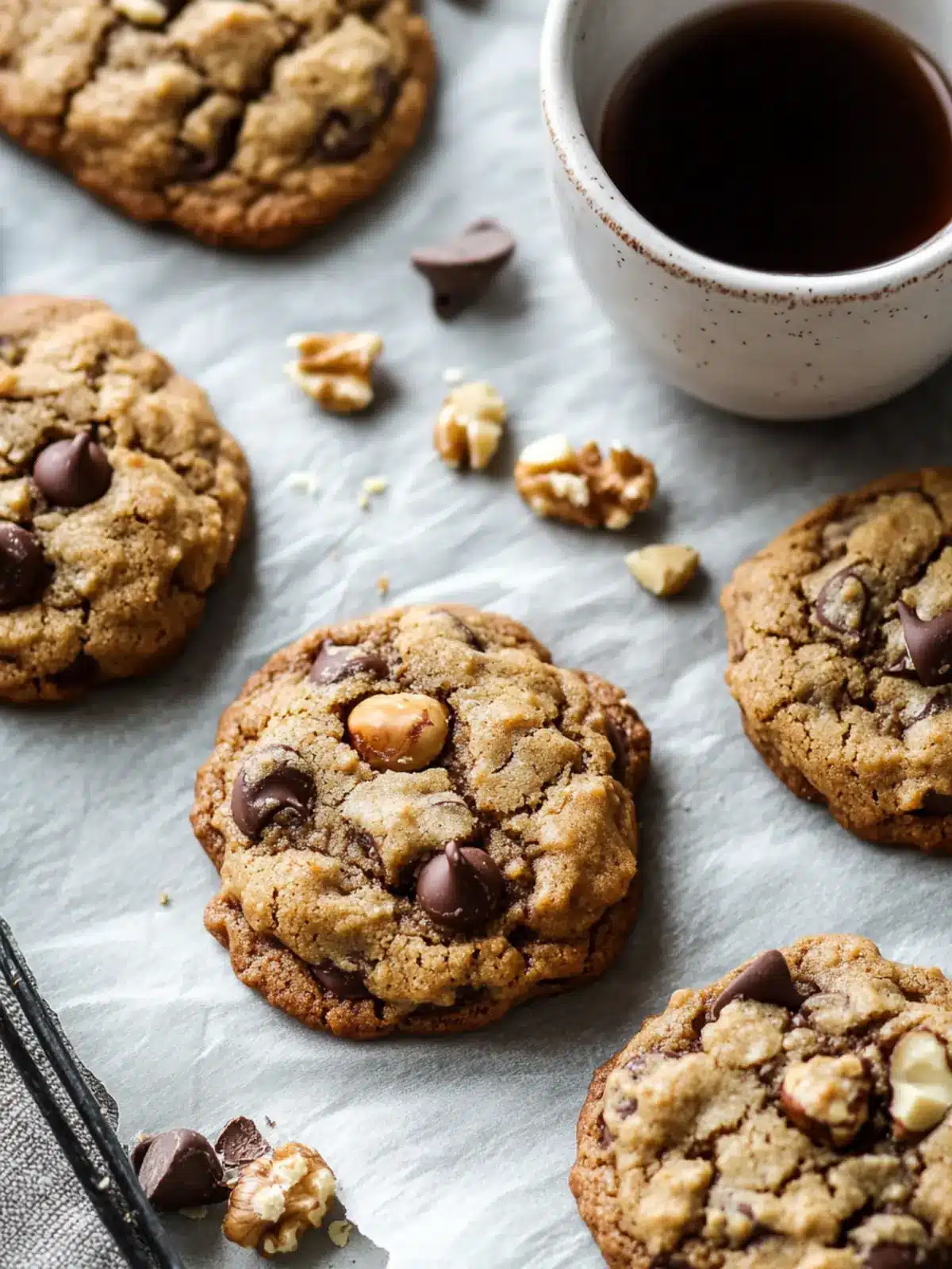 Chocolate Chip Walnut Cookies