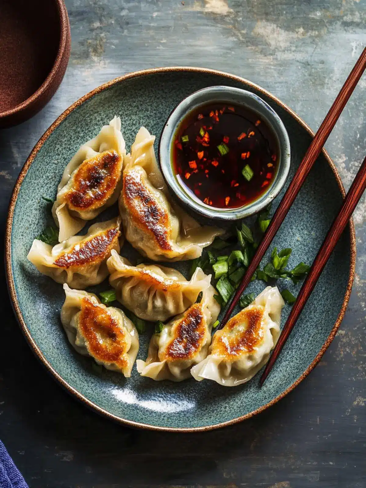 Dumplings With Chile Crisp