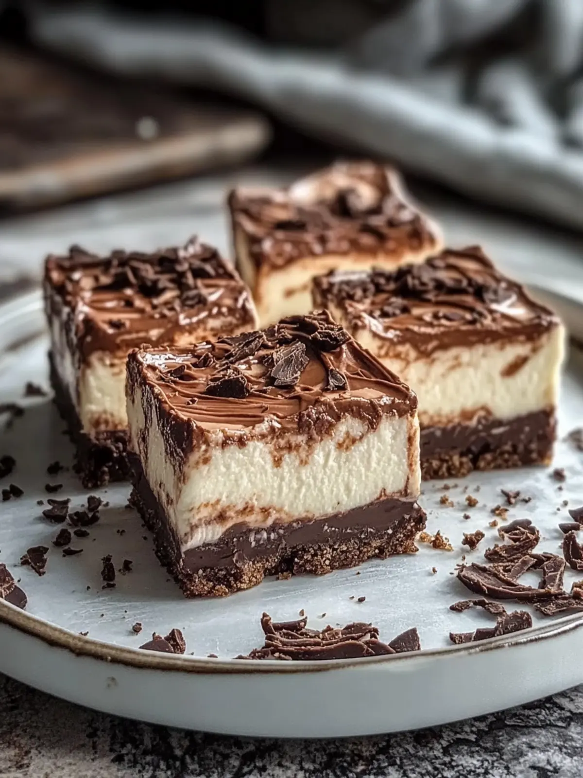 Decadent Nutella Cheesecake Bars You'll Crave Daily 5 Nutella Cheesecake Bars