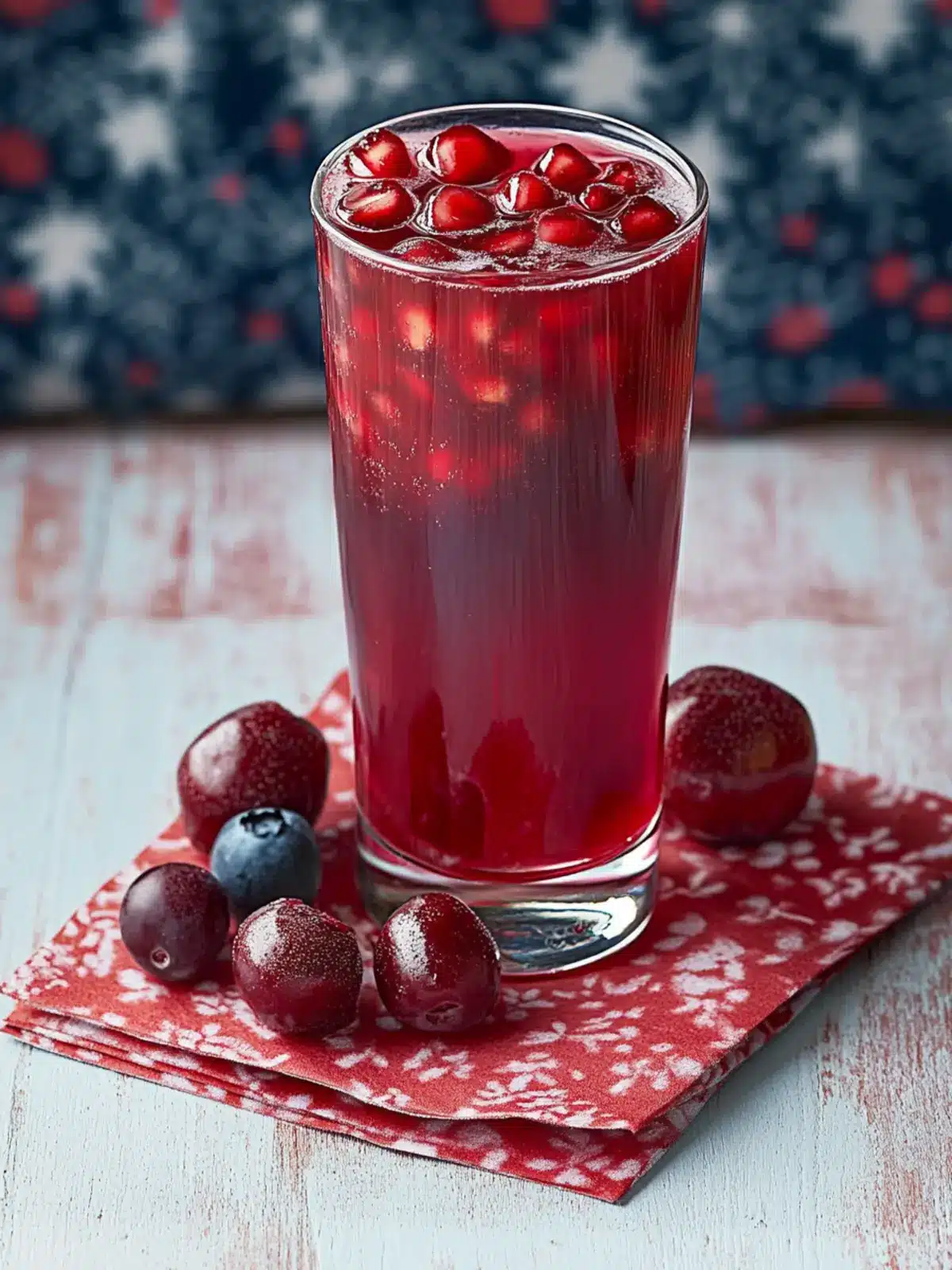 Mulled Pomegranate-Cherry Juice