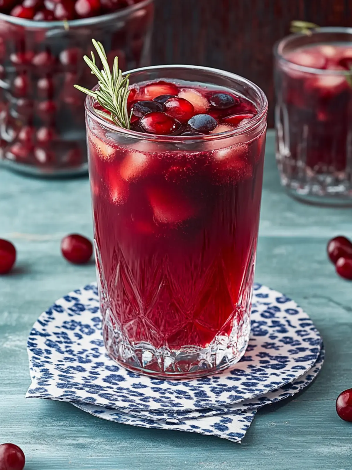 Mulled Pomegranate-Cherry Juice