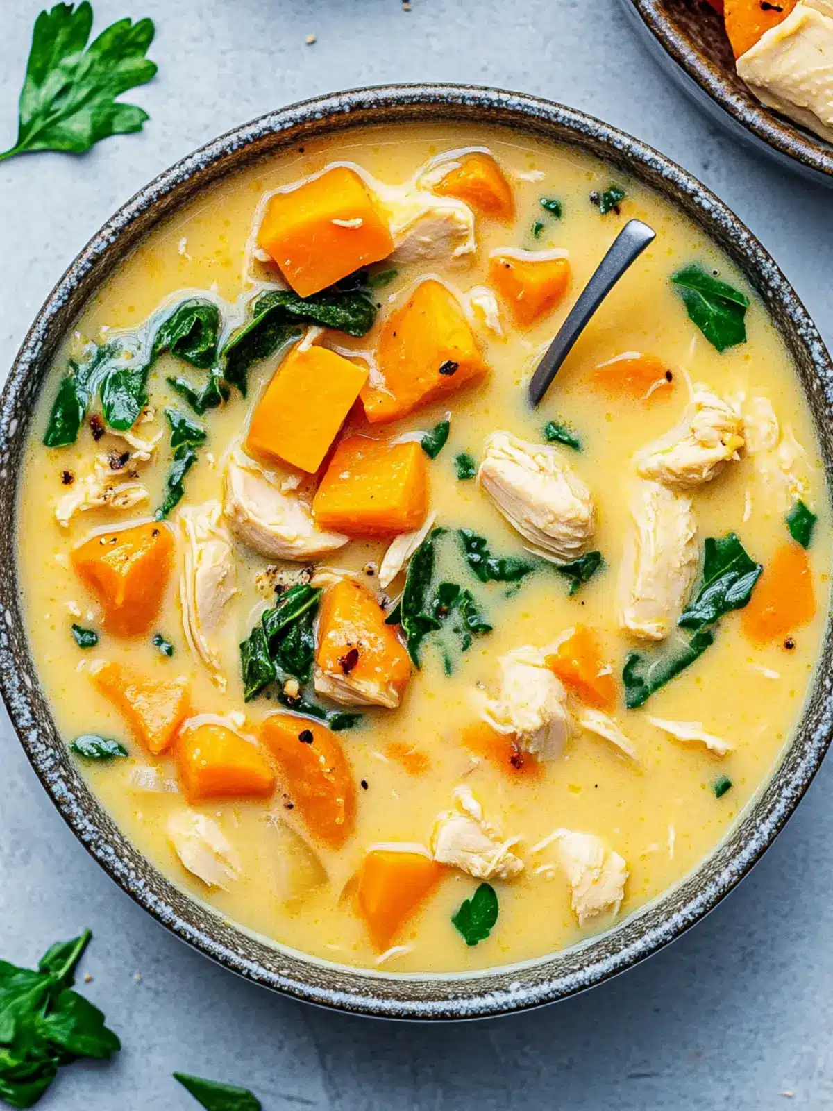 Creamy Sweet Potato Chicken Soup Ready in Just 30 Minutes 4 Creamy Sweet Potato Chicken Soup