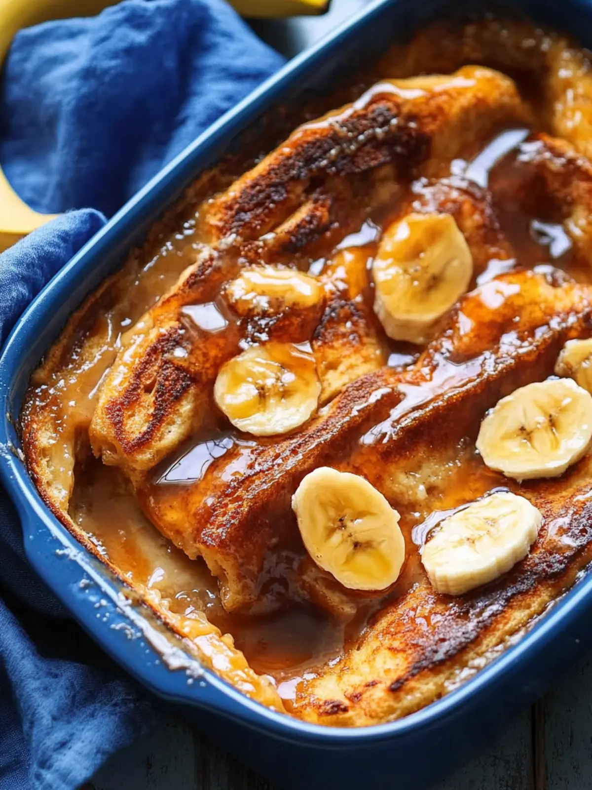 Delicious Caramelised Banana French Toast Bake to Savor 4 Caramelised banana French toast bake