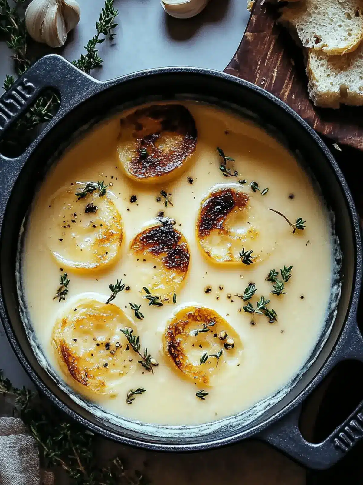 Amazing French Garlic Soup for Incredible Comfort Food