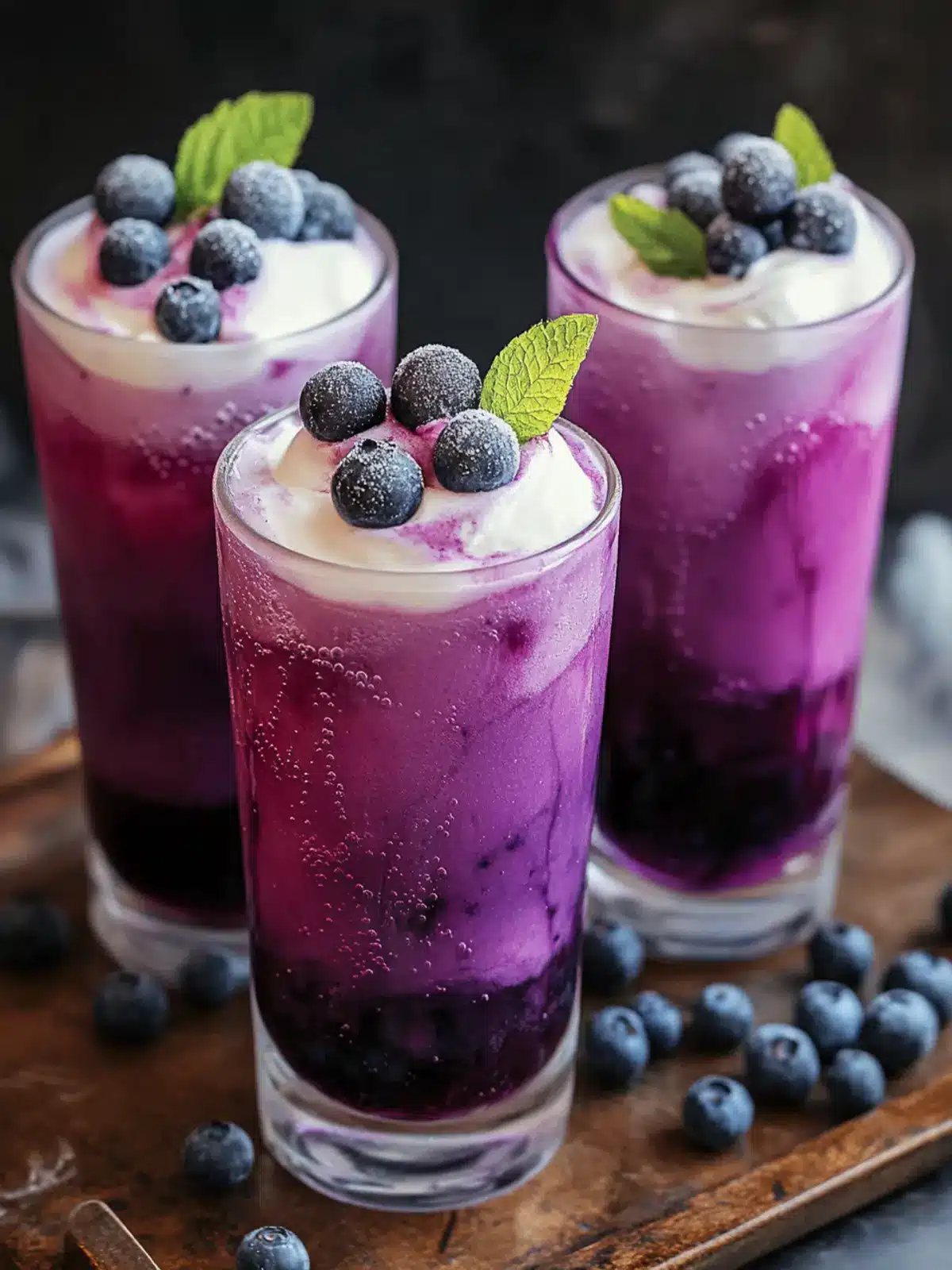 Refreshingly Sweet Sugar Free Blueberry Italian Cream Soda 3 Sugar Free Blueberry Italian Cream Soda