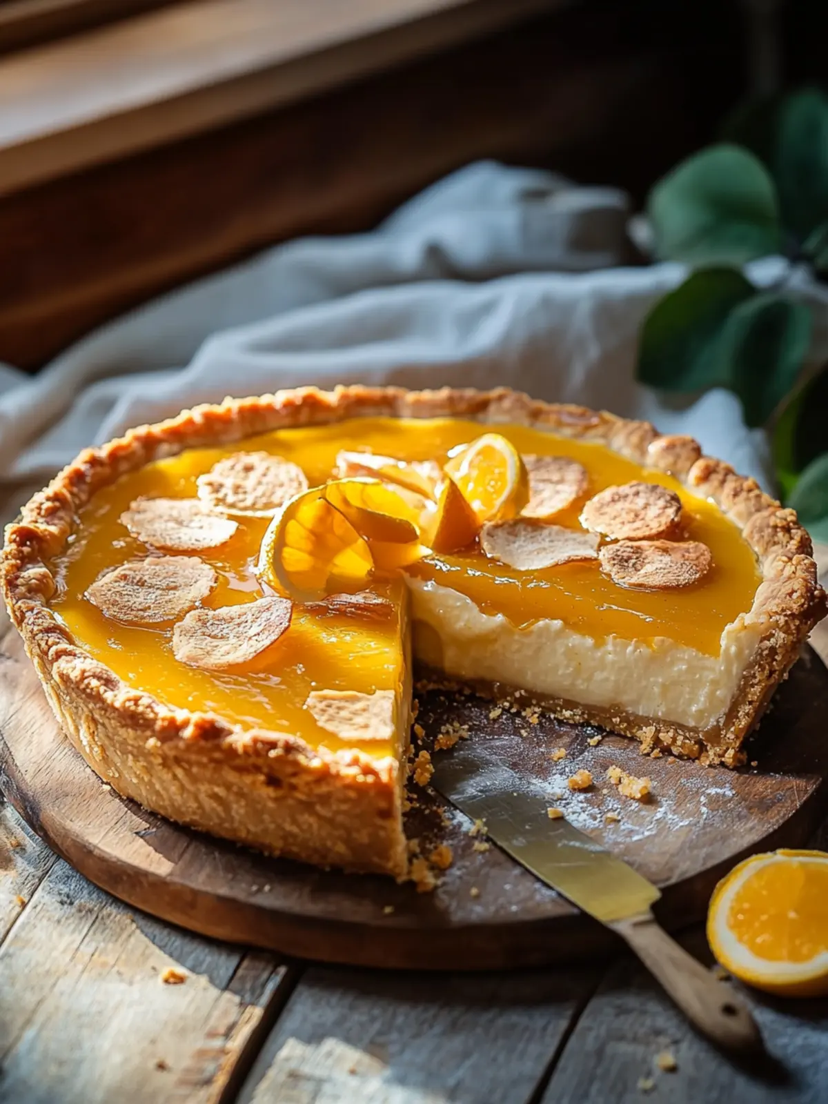 Golden Greek Honey Pie (Melopita) – Sweeten Your Day 5 Golden Greek Honey Pie (Melopita)
