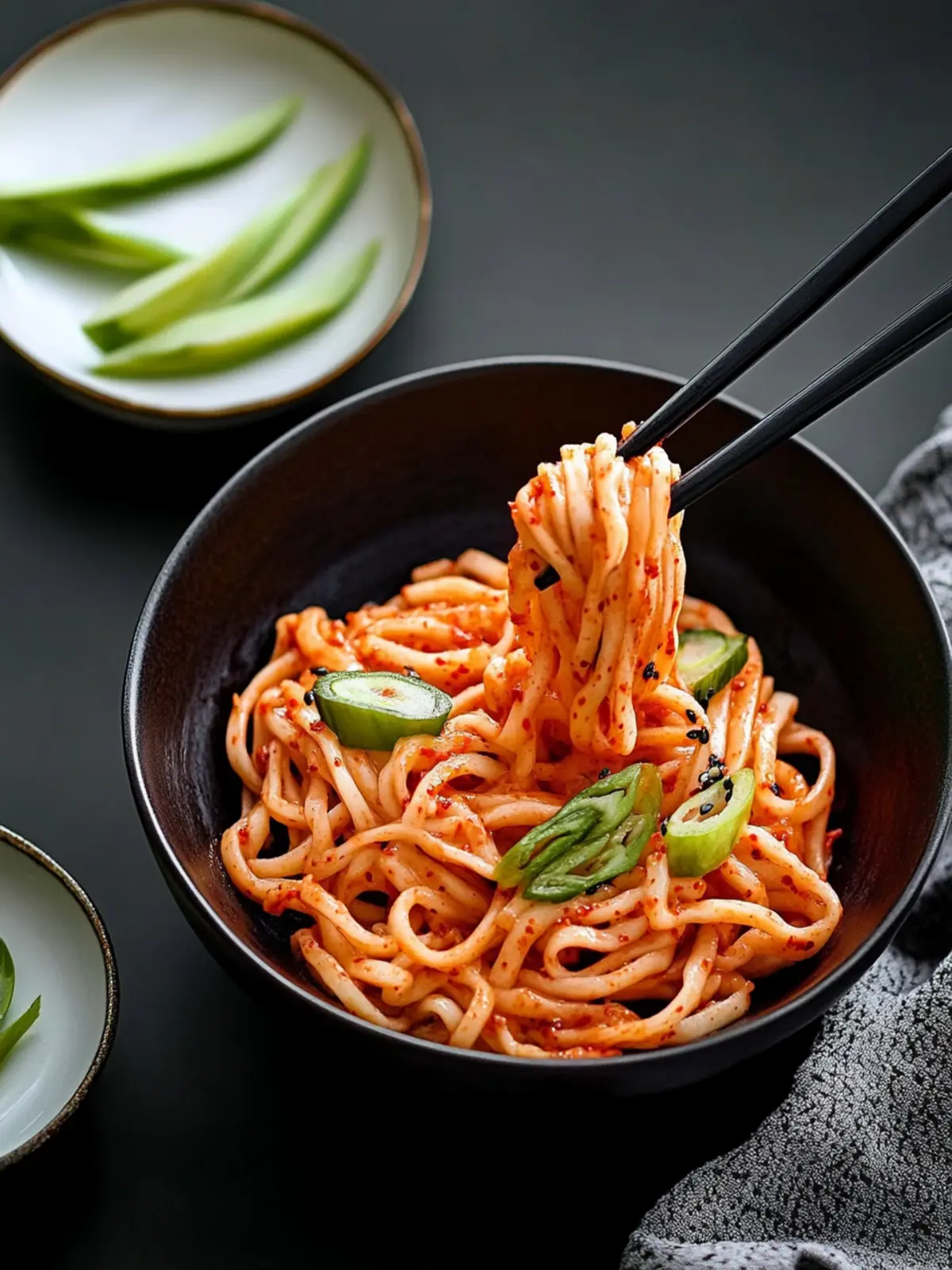 Spicy Korean Temple Noodles: Longevity Recipe for Lunar New Year 3 Spicy Korean Temple Noodles-Longevity noodles recipe for Lunar New Year