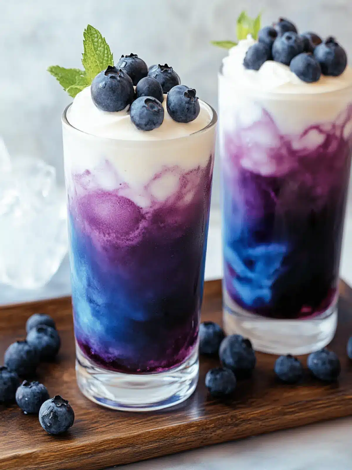 Refreshingly Sweet Sugar Free Blueberry Italian Cream Soda 4 Sugar Free Blueberry Italian Cream Soda