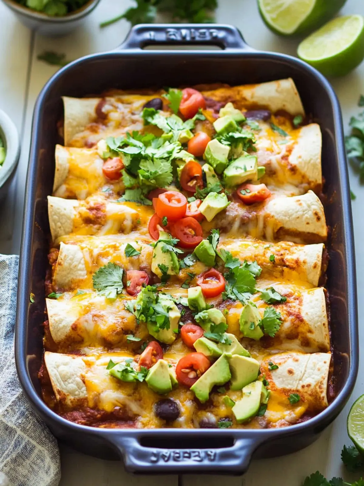 Savory Vegetarian Enchiladas with Butternut Squash Bliss 3 Vegetarian Enchiladas