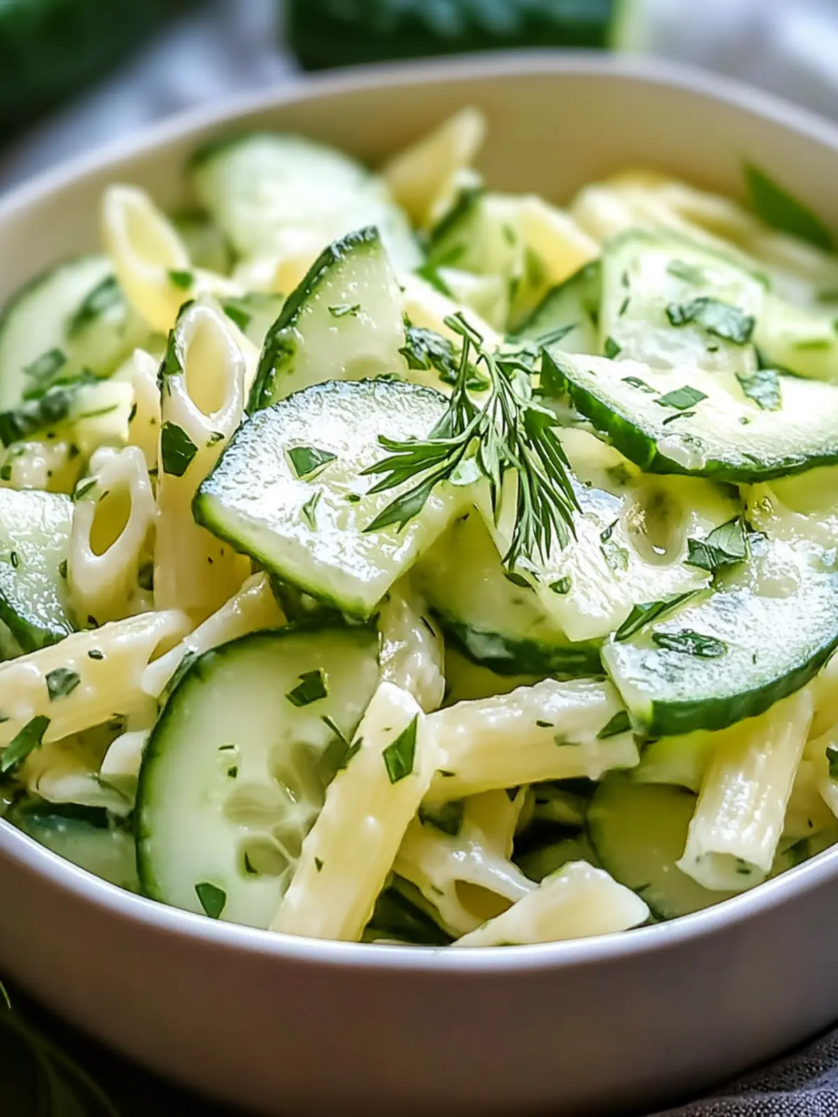 Refreshing Healthy Cucumber Pasta Salad Recipe for Summer Fun 5 Healthy Cucumber Pasta Salad Recipe