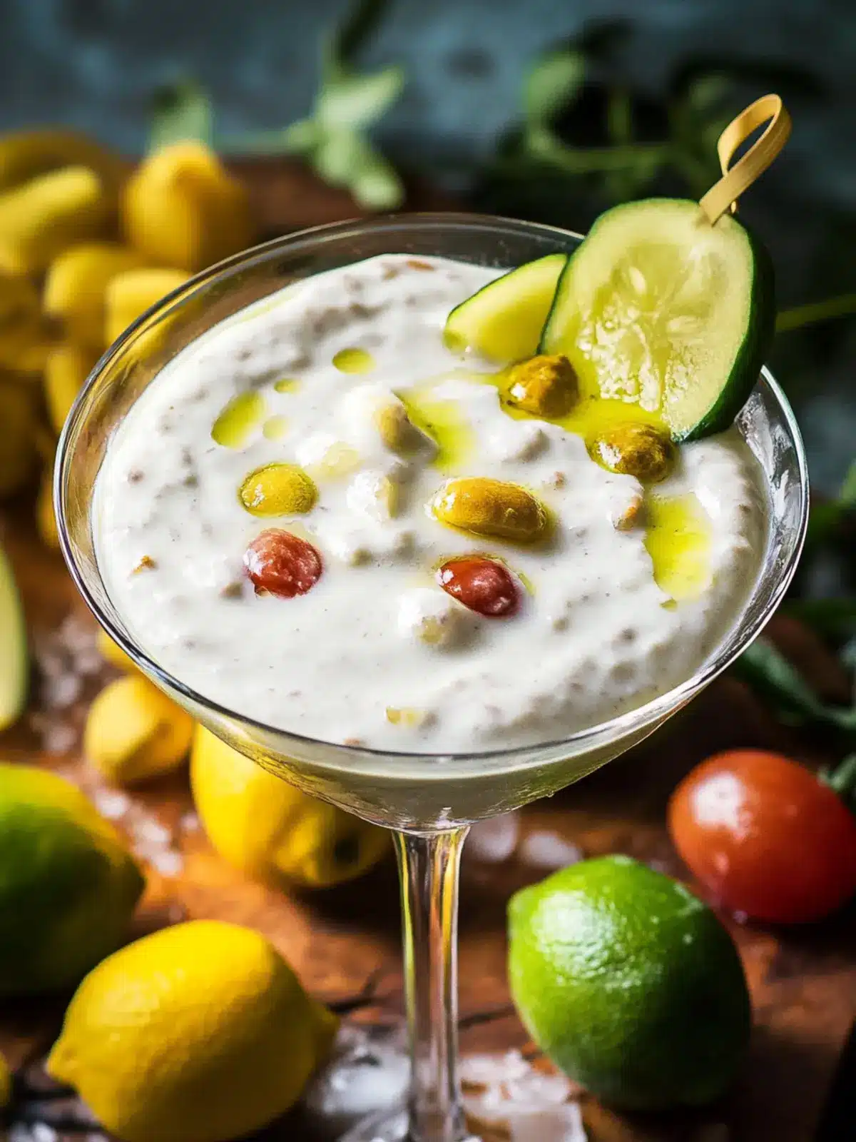 Irresistible Dirty Martini Dip: Taste the Cocktail Twist! 5 Dirty Martini Dip