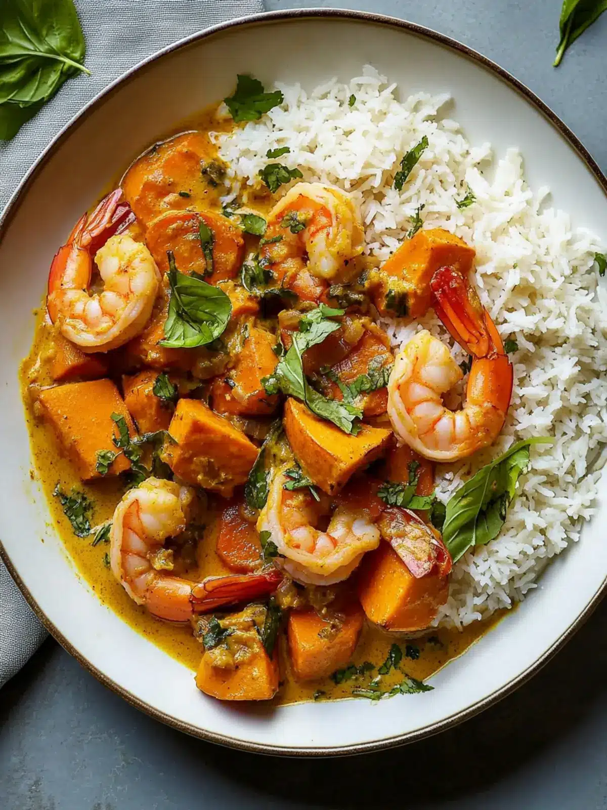 Caribbean Curry Shrimp and Sweet Potato Bliss in 30 Minutes 5 Curry Shrimp and Sweet Potato
