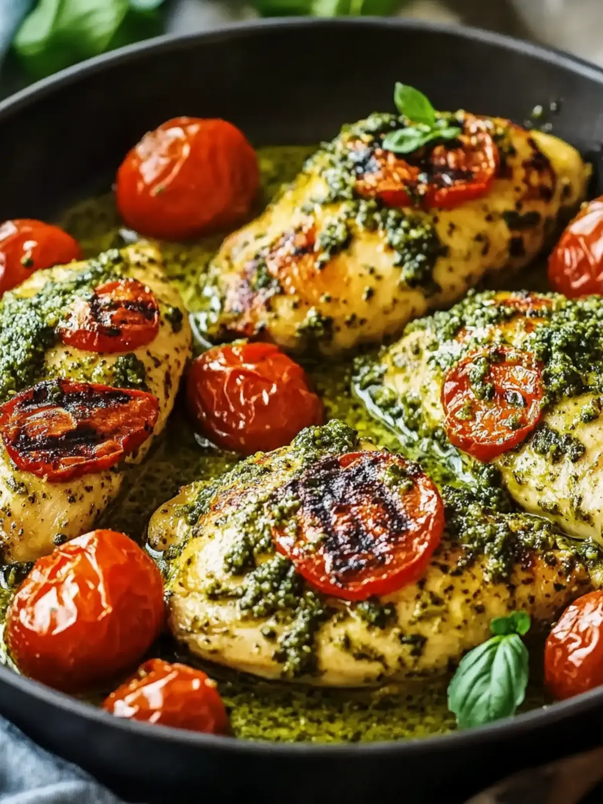 Creamy Pesto Chicken: A Quick Gourmet Dinner Delight 5 Creamy Pesto Chicken