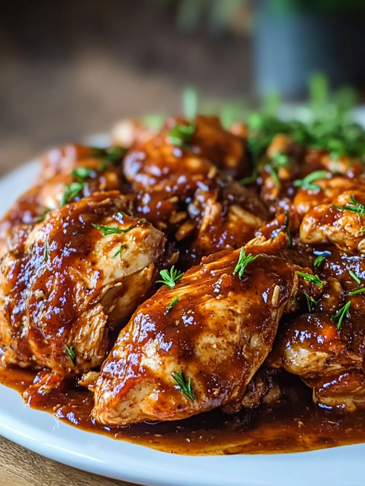 Crockpot BBQ Chicken: Tender, Smoky Goodness Made Easy 2 Crockpot BBQ Chicken