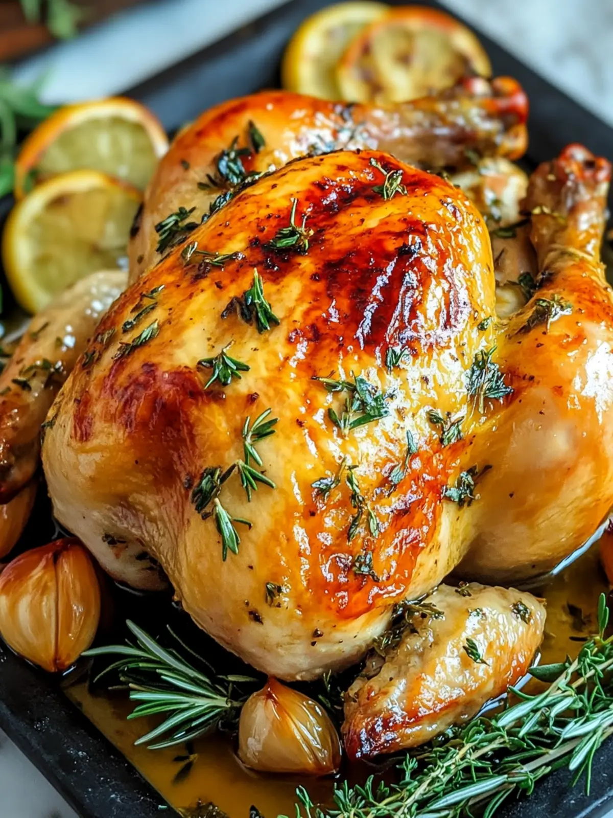 Irresistible Roasted Chicken with Garlic and Herbs Recipe 4 Roasted Chicken with Garlic and Herbs Recipe