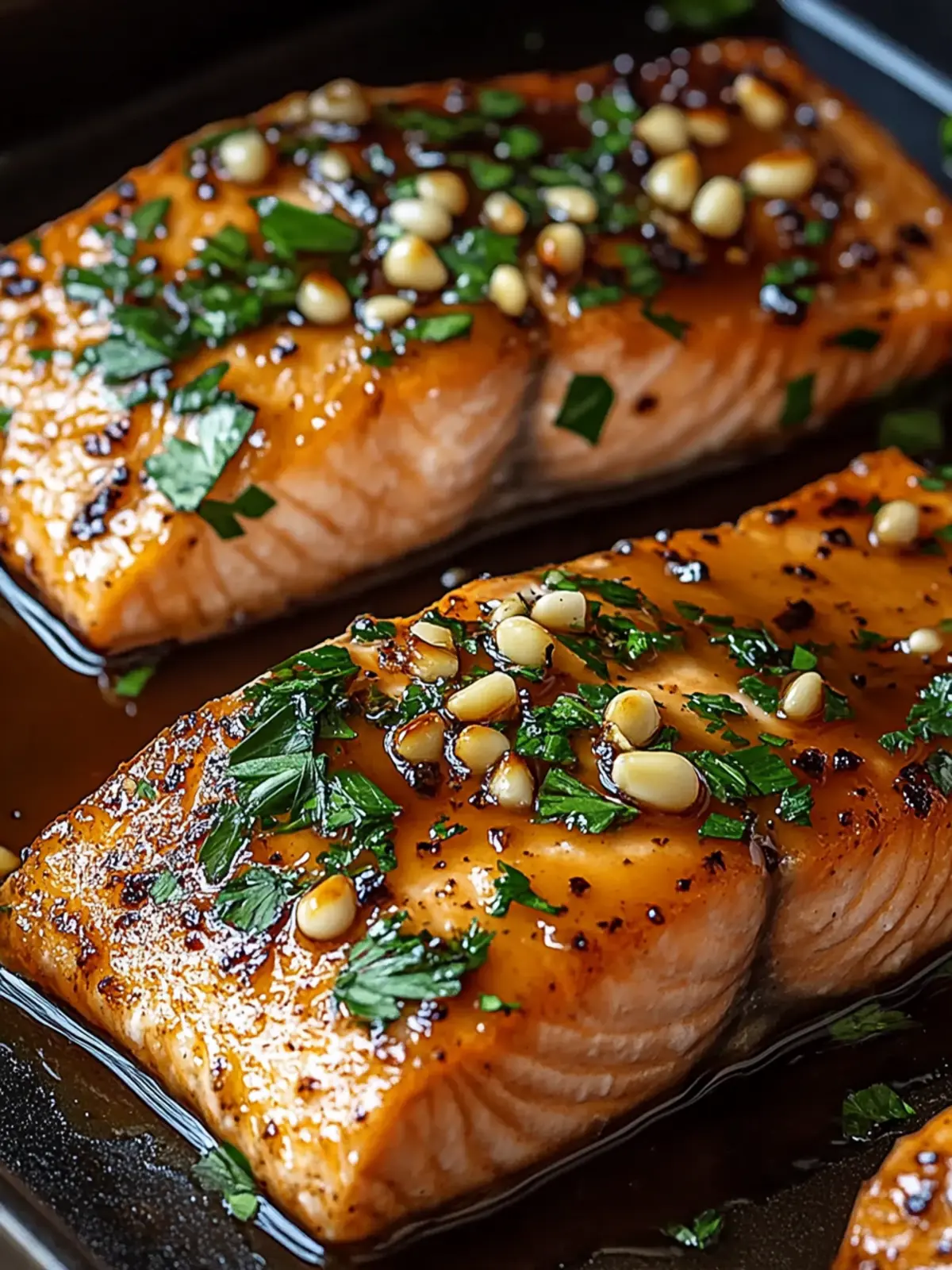 Delicious Salmon with Brown Sugar Garlic Glaze in 20 Minutes 3 Salmon with Brown Sugar Garlic Glaze