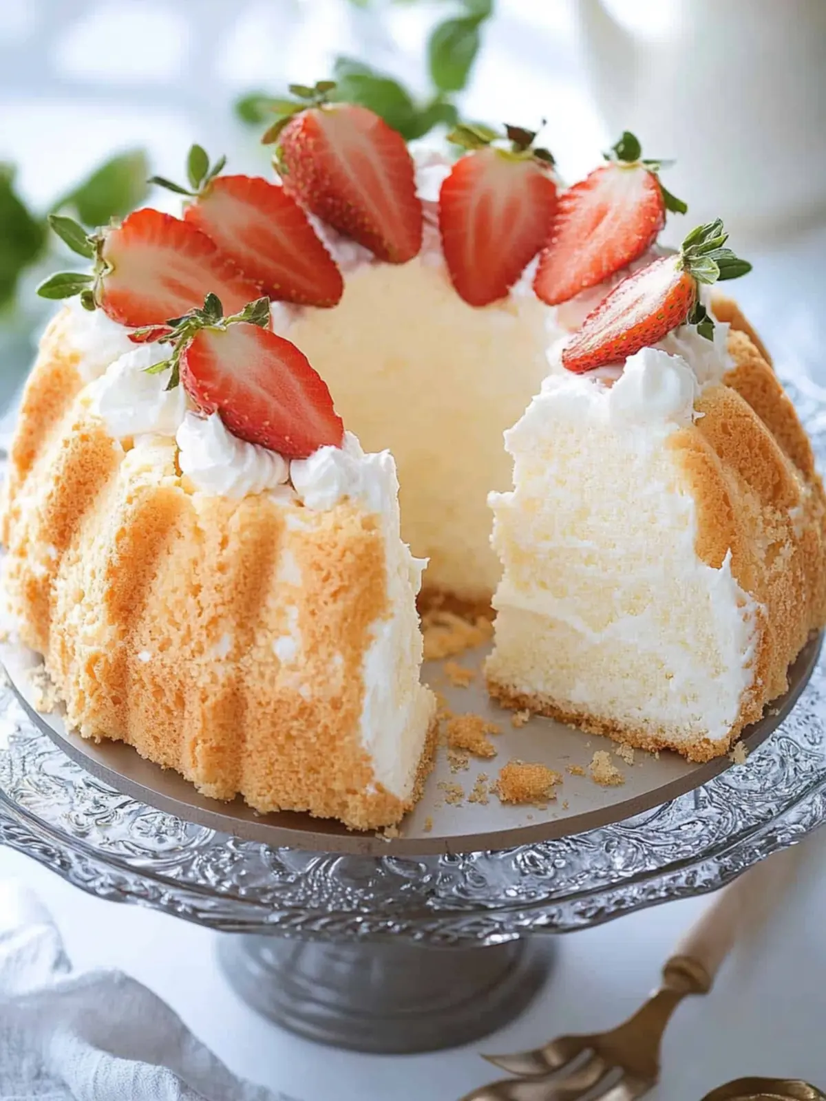 Thank Mom with This Heavenly Angel Food Cake Recipe 4 Angel Food Cake Recipe- to thank moms