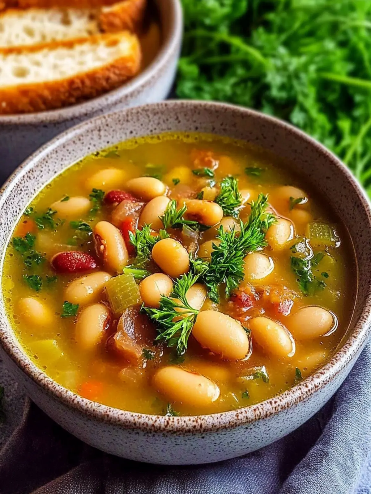 Cozy Up with Homemade German Bean Soup: Comfort in a Bowl 3 Homemade German Bean Soup
