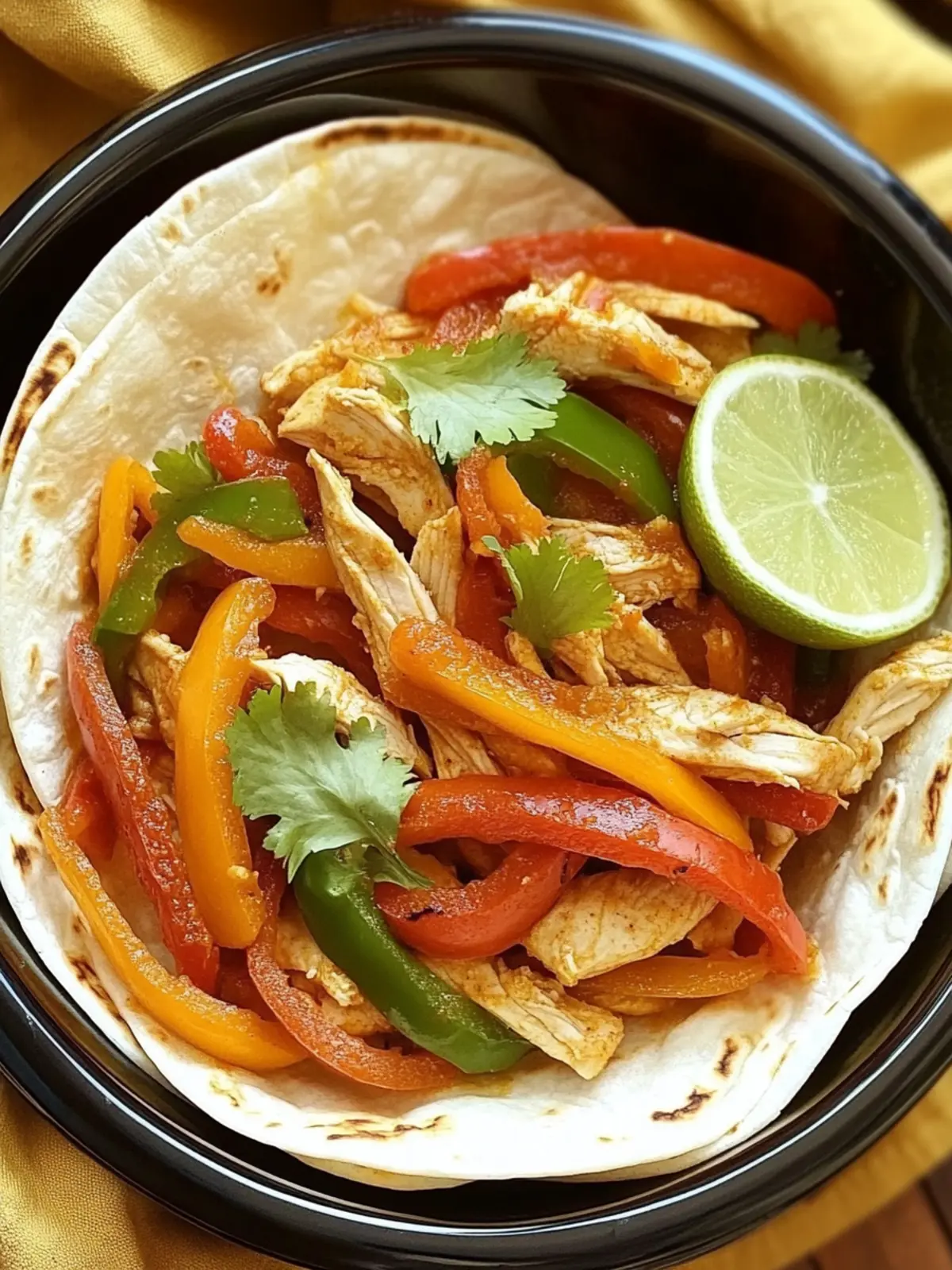 Savory Crockpot Chicken Fajitas Recipe for Easy Weeknight Bliss 4 Crockpot Chicken Fajitas Recipe