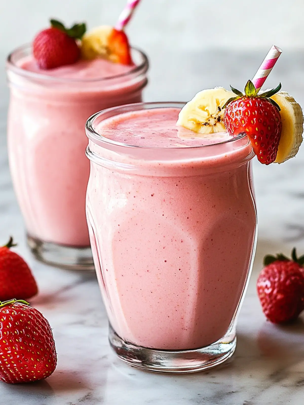Delicious Strawberry Banana Smoothie for a Healthy Boost 5 Strawberry Banana Smoothie