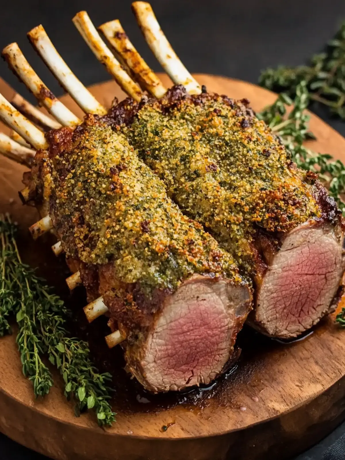 Garlic Herb-Crusted Roast Rack of Lamb for Perfect Gatherings 5 Garlic Herb-Crusted Roast Rack Of Lamb