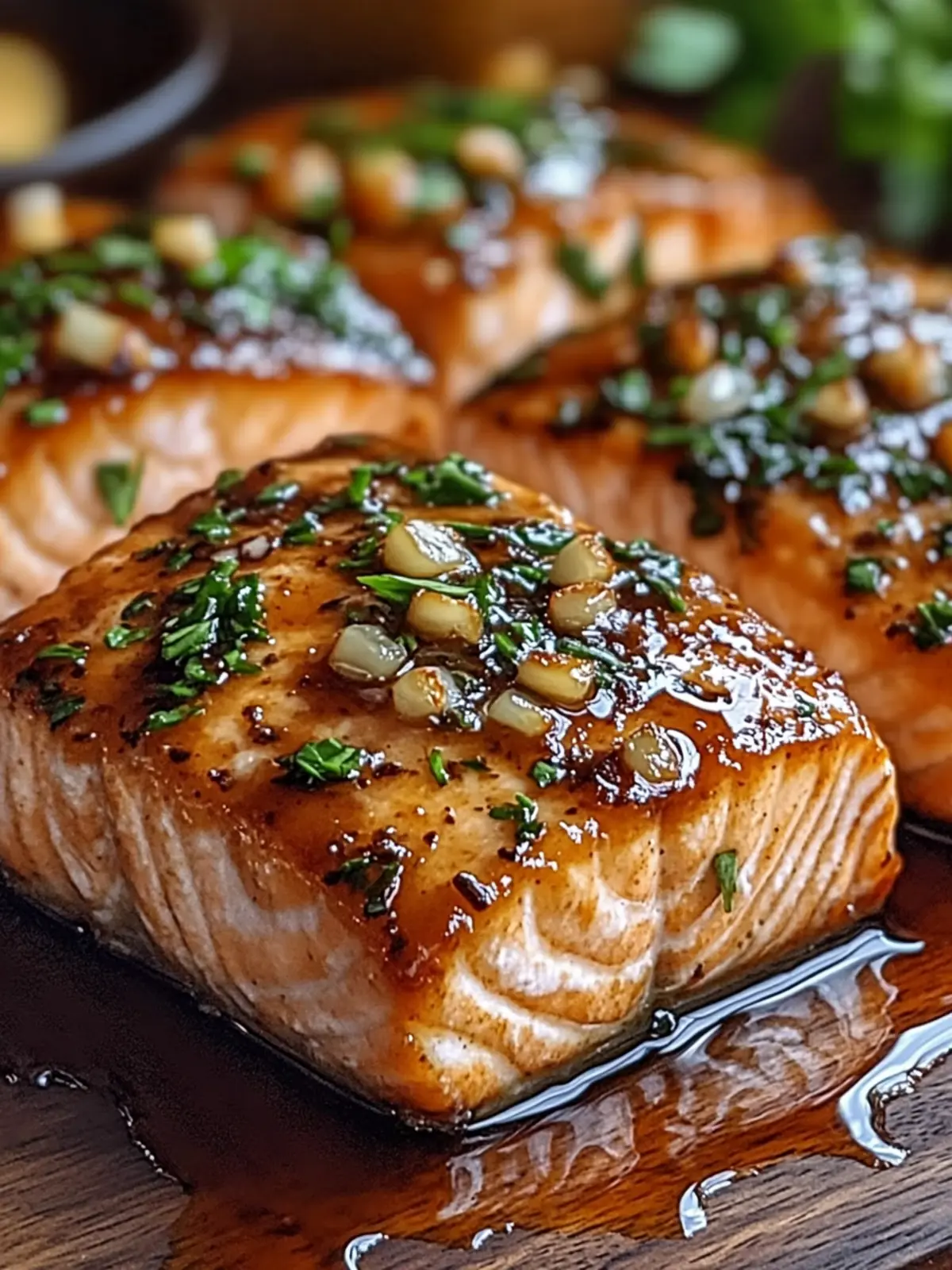 Delicious Salmon with Brown Sugar Garlic Glaze in 20 Minutes 5 Salmon with Brown Sugar Garlic Glaze