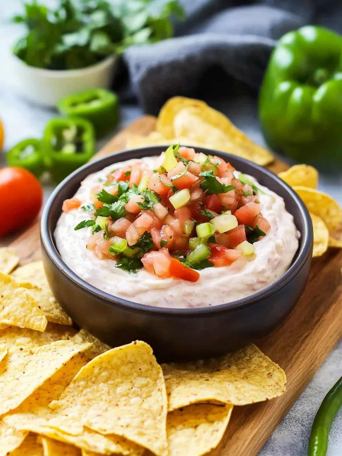 Salsa and Cream Cheese Dip