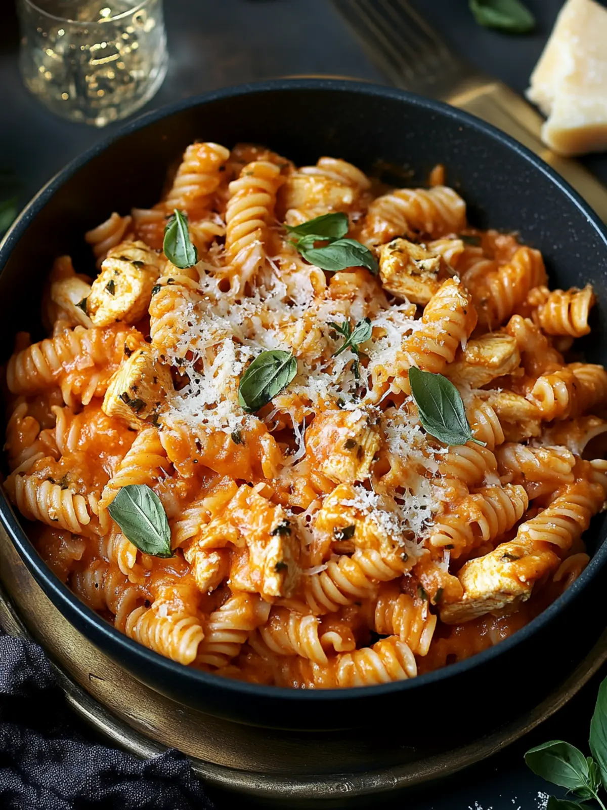 One-Pot Chicken Parmesan Pasta That's a Family Favorite 2 One-Pot Chicken Parmesan Pasta