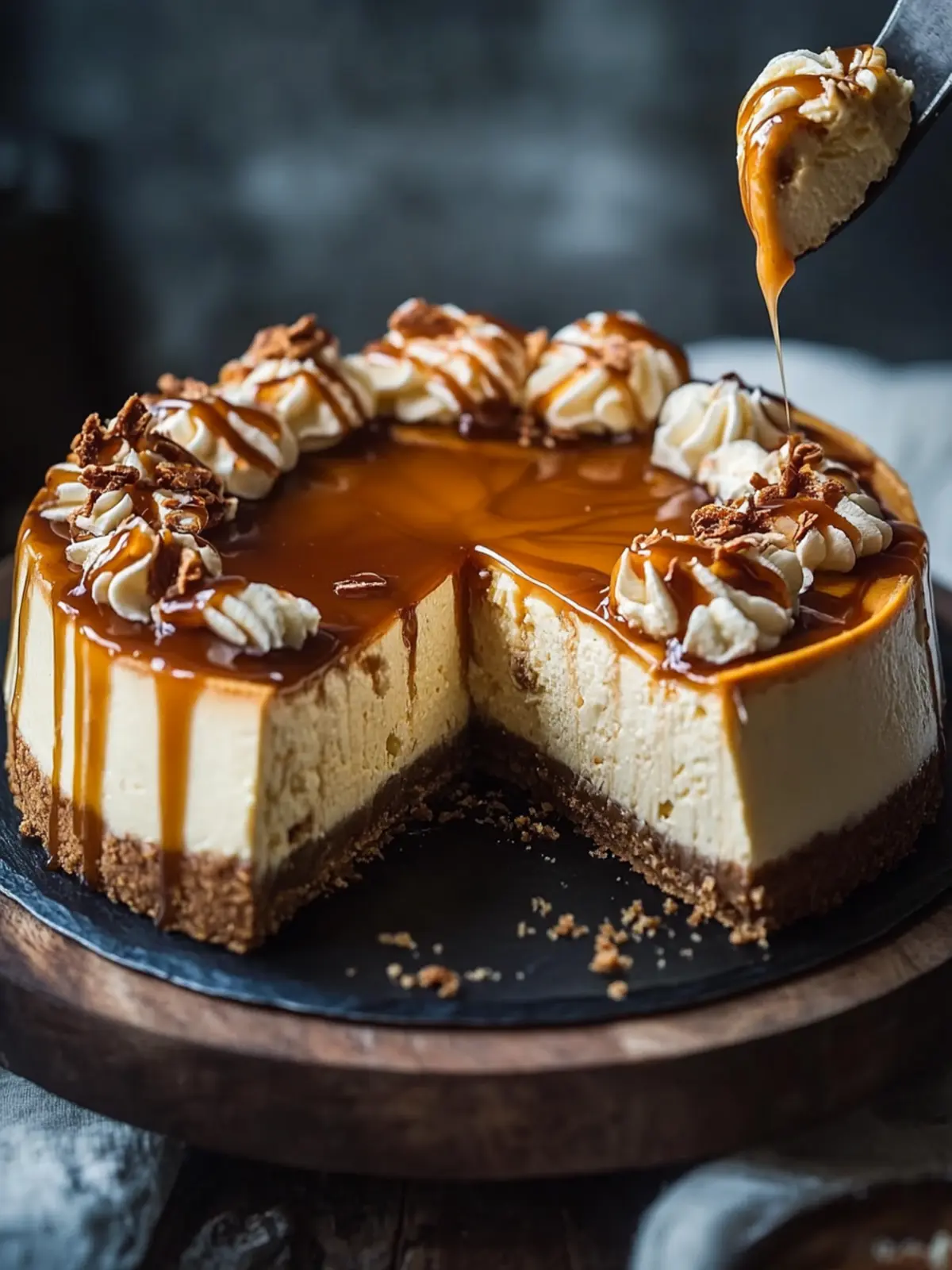 Caramel Pumpkin Cheesecake Recipe