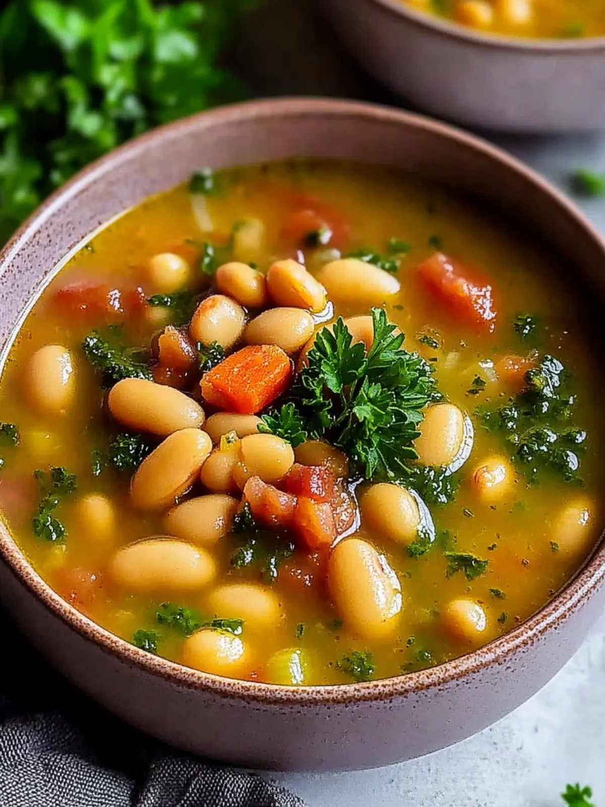 Cozy Up with Homemade German Bean Soup: Comfort in a Bowl 5 Homemade German Bean Soup