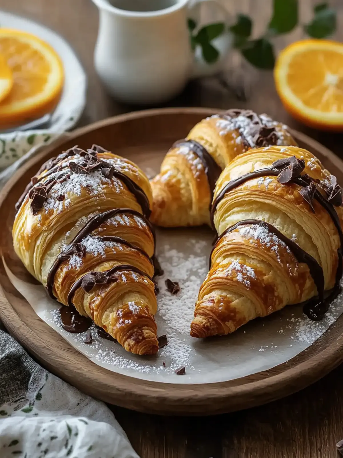 Decadent Chocolate Orange Dessert Croissants You’ll Love 3 Chocolate Orange Dessert Croissants