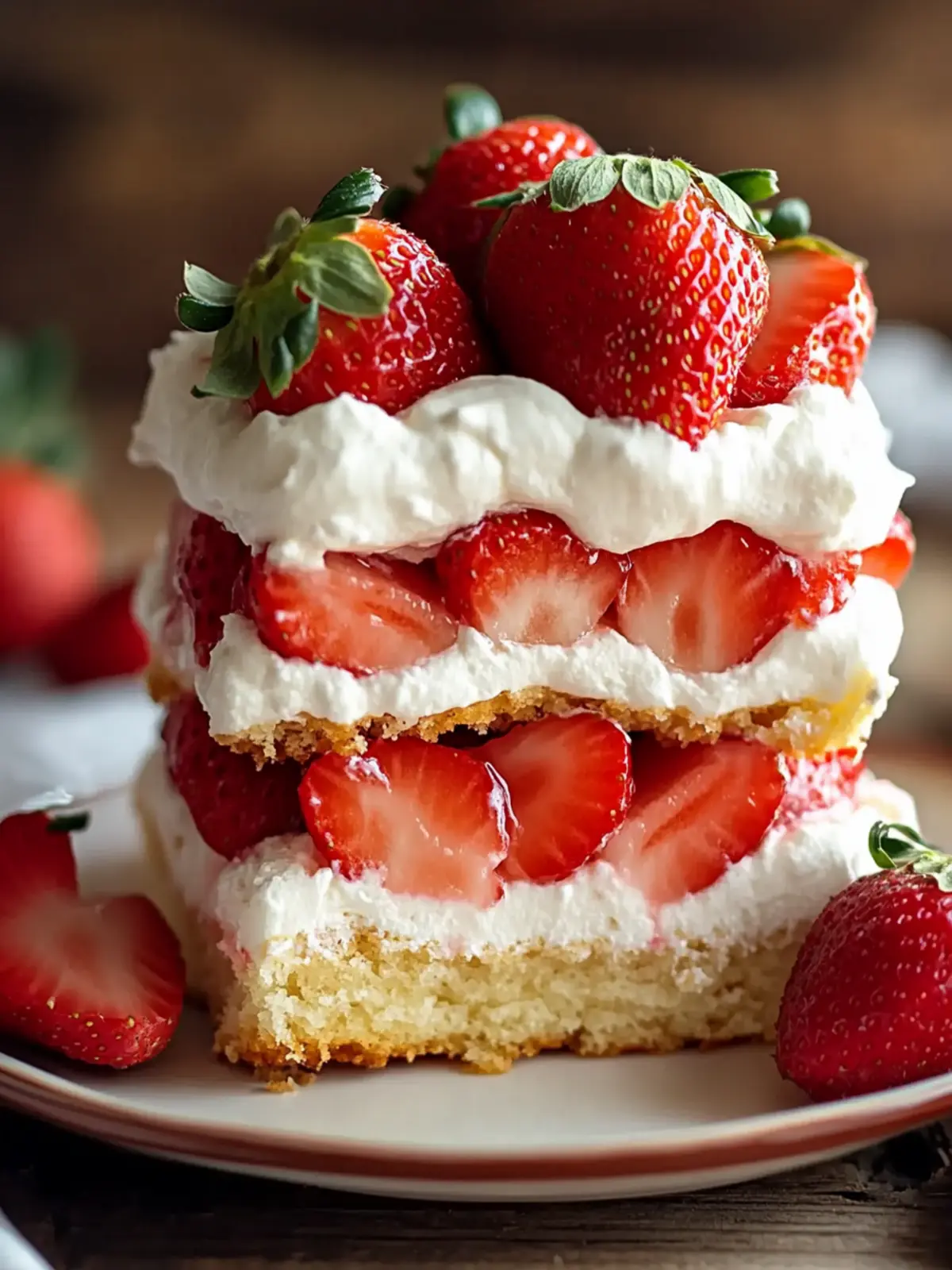 Irresistible Strawberry Shortcake Recipe for Summer Bliss 4 Strawberry Shortcake