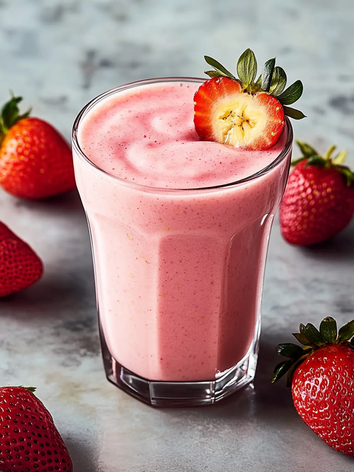 Delicious Strawberry Banana Smoothie for a Healthy Boost 2 Strawberry Banana Smoothie
