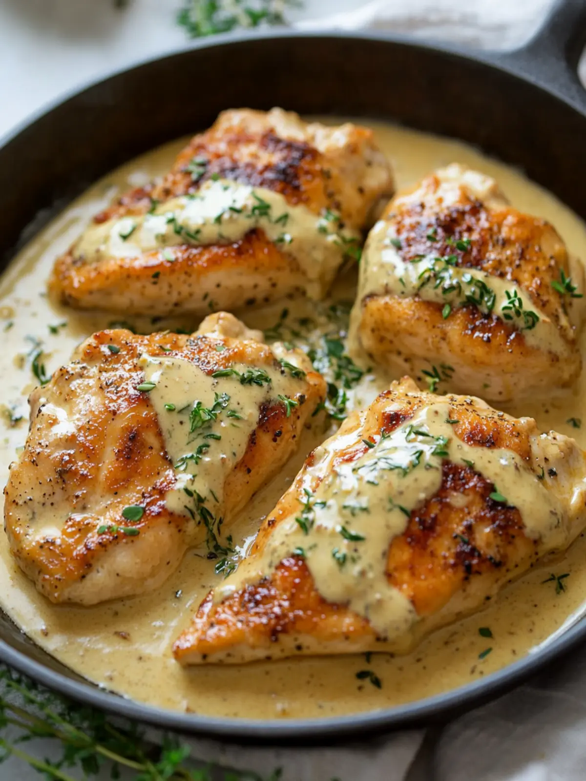 Creamy Dijon Mustard Chicken for a Flavor-Packed Dinner 5 Creamy Dijon Mustard Chicken