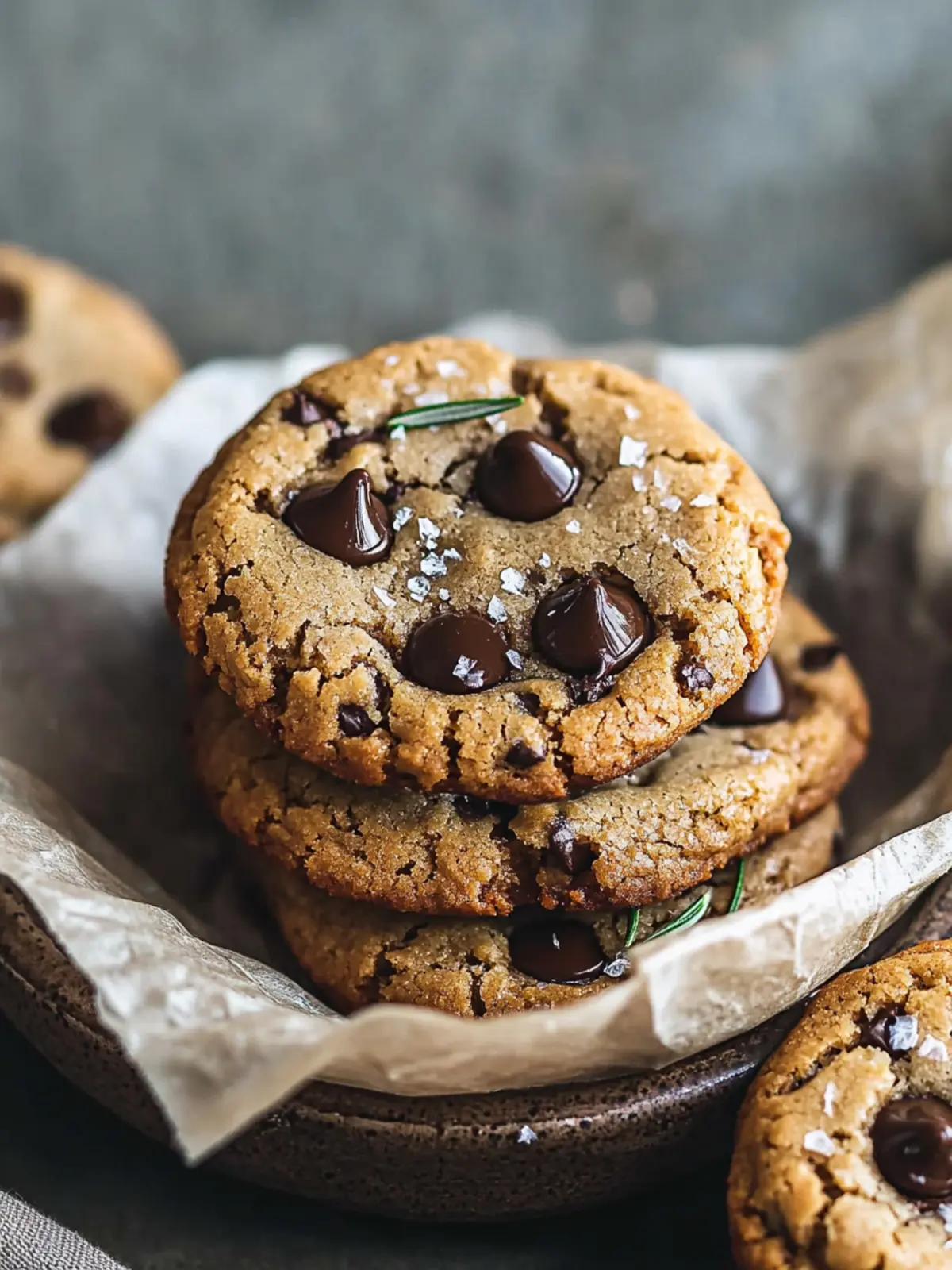 Brown Butter Rosemary Chocolate Chip Cookies You'll Adore 4 Brown Butter Rosemary Chocolate Chip Cookies