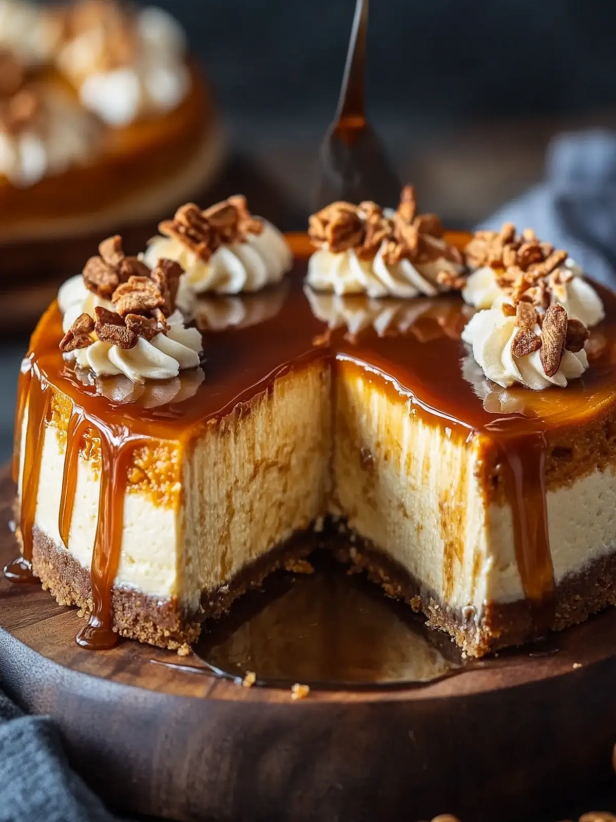Caramel Pumpkin Cheesecake Recipe