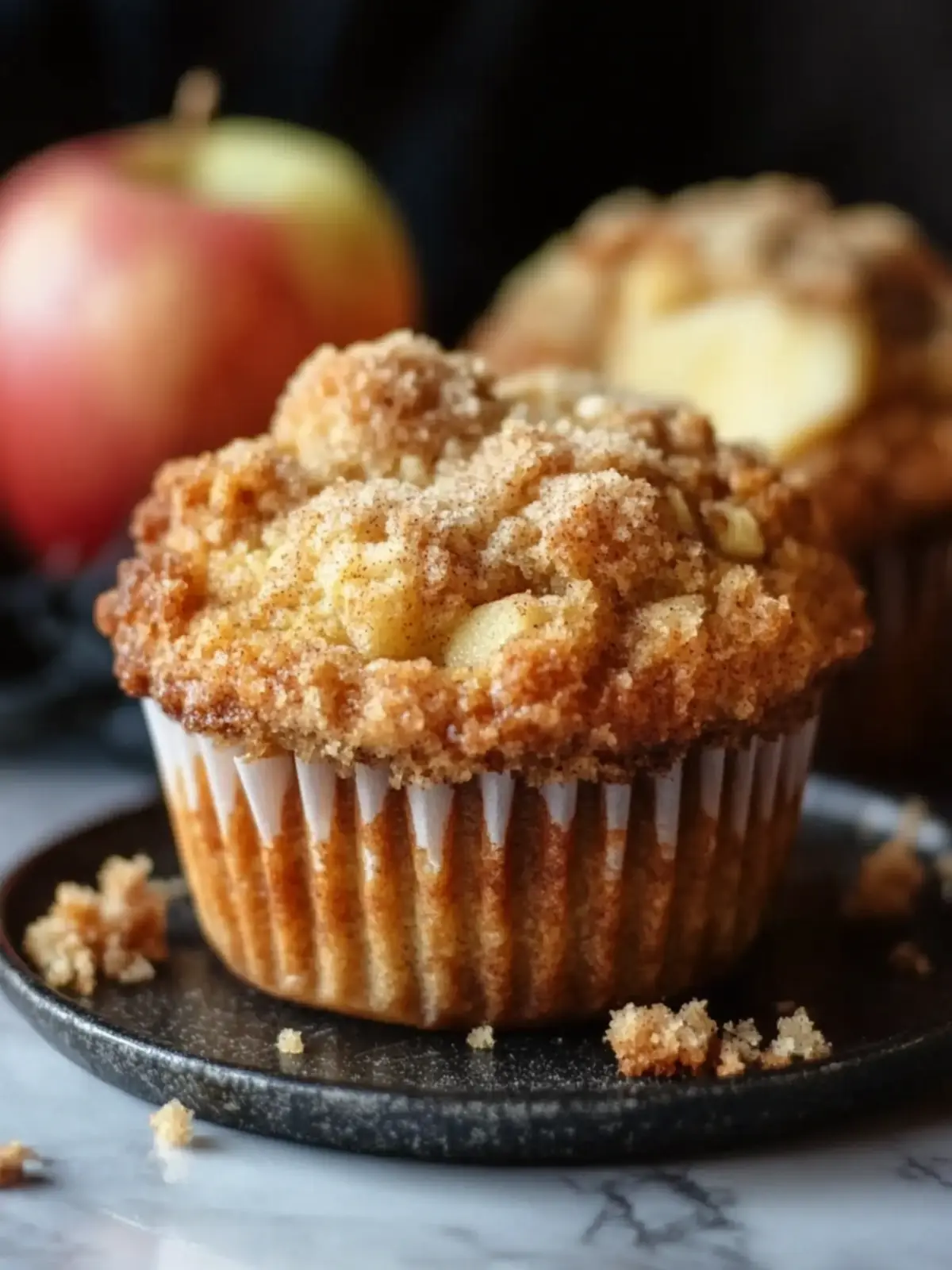 Cinnamon Apple Muffins - Cozy, Soft Treats for Fall Bliss 3 Cinnamon Apple Muffins