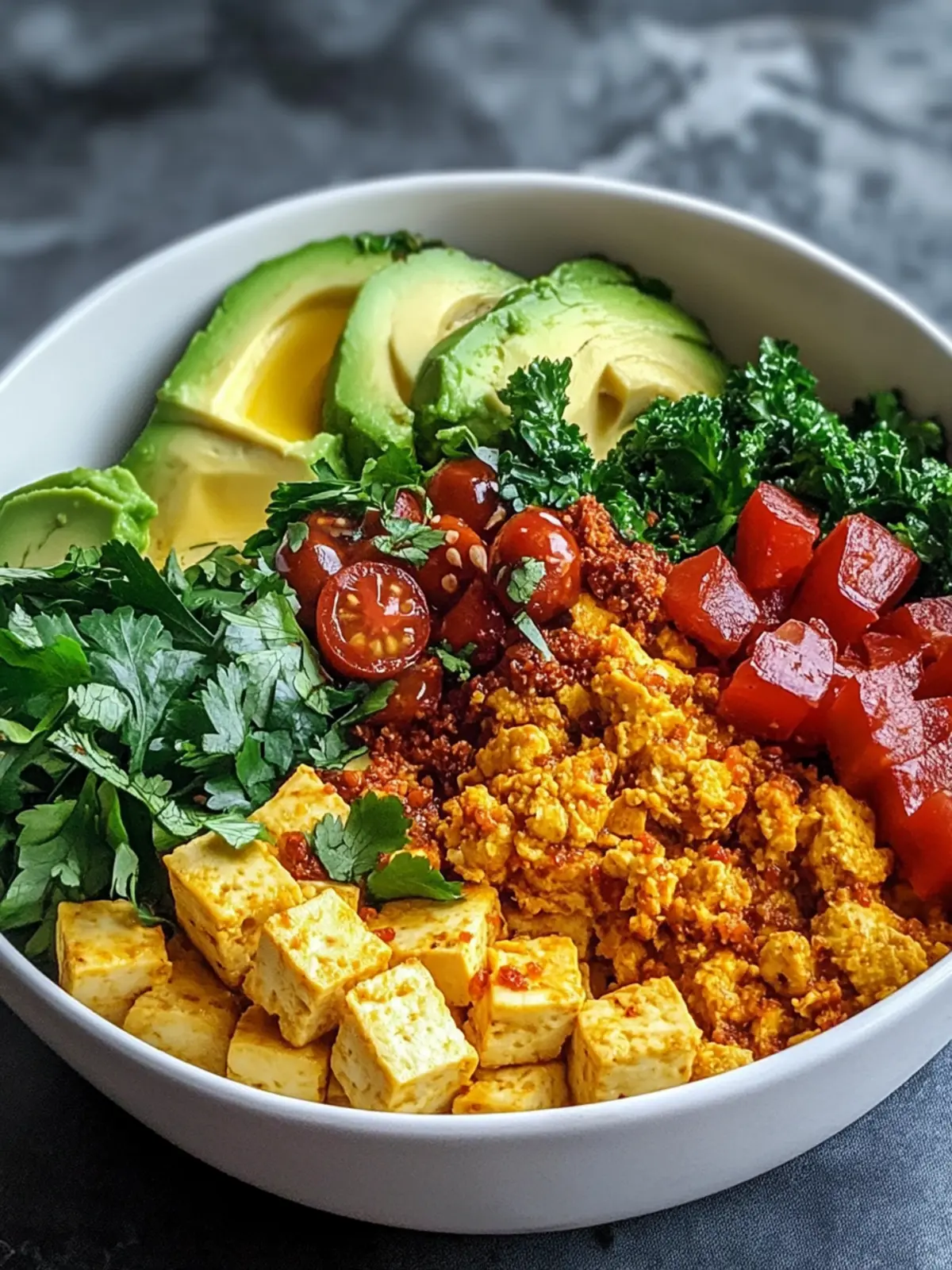 Delicious Tofu Scramble Vegan Breakfast Bowl to Energize Mornings 5 Tofu Scramble Vegan Breakfast Bowl