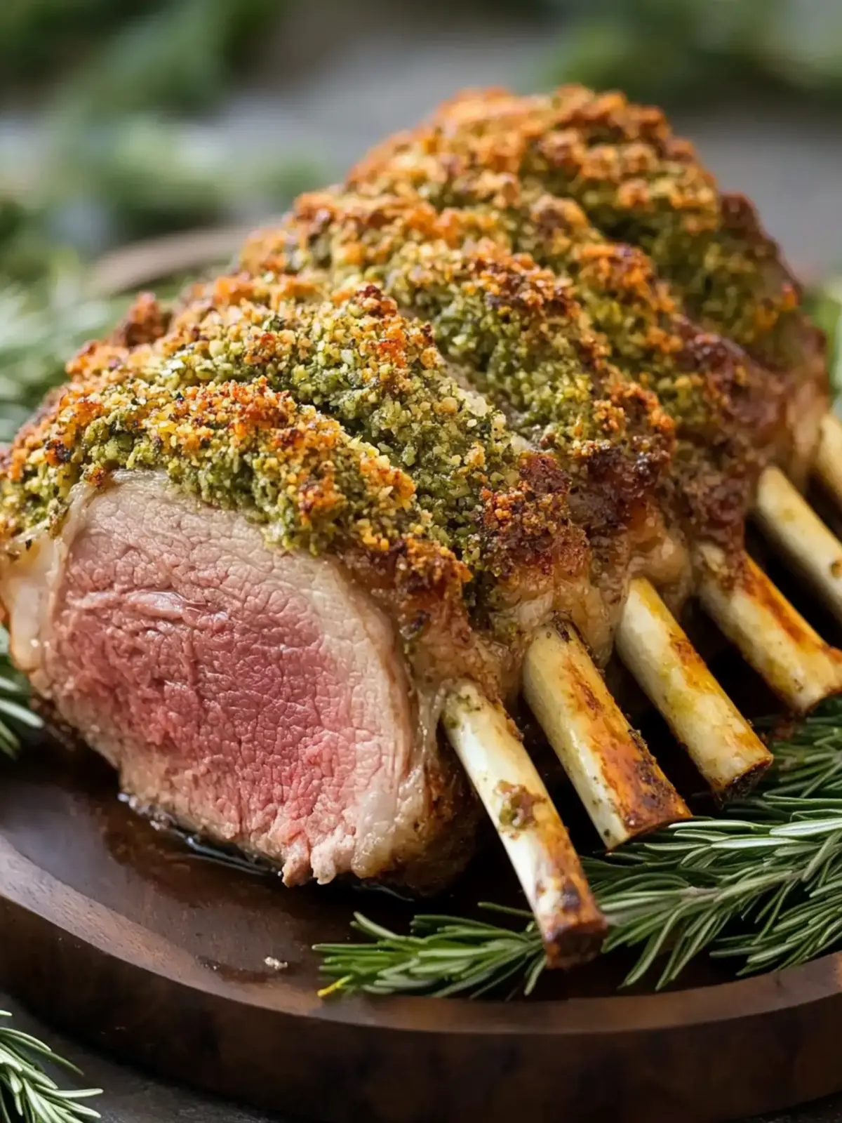 Garlic Herb-Crusted Roast Rack of Lamb for Perfect Gatherings 2 Garlic Herb-Crusted Roast Rack Of Lamb