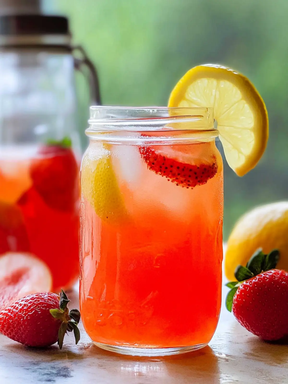 Homemade Strawberry Lemonade Recipe for Ultimate Summer Bliss 3 Homemade Strawberry Lemonade Recipe